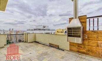 Imagem 5: Cobertura de 3 quartos, 3 suites, 4 vagas de garagem, Moema Pássaros, 180m2, com piscina