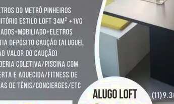 Imagem: Lugo Maravilhoso Loft Completamente Mobiliado