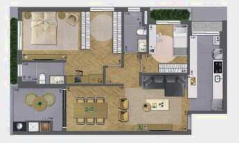 Imagem 4: APARTAMENTO com 3 dormitórios à venda por R$ 782.207,27 no bairro Bigorrilho - CURITIBA