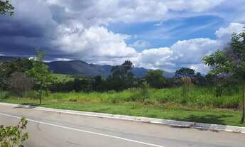 Imagem 5: Lote 1000m2 plano com fundo para área de preservação e vista para as montanhas no condomín