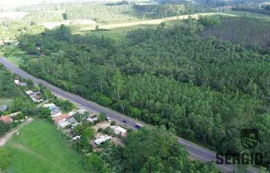 Imagem 3: Área de terra com 26,7ha e frente para o asfalto em Montenegro - 8 km do Centro