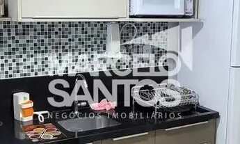 Imagem 4: Apartamento Um Quarto e Sala, Varanda, Armários, Mobiliado, Condomínio, Portaria 24!