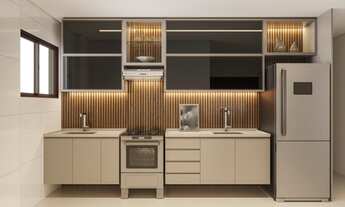 Imagem 7: Apartamentos/Flat com 1 quarto, sala estar/jantar, WC social, cozinha/serviço. 1 Vaga det