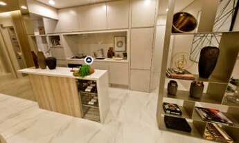 Imagem 3: Apartamento a venda com 74 m² com 2 suítes - 1 vaga - andar alto - em Moema - São Paulo