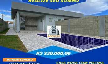 Imagem: CASA NOVA COM PISCINA NO BAIRRO TUPY EM