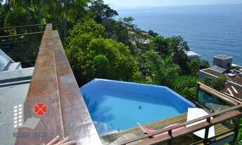 Imagem 6: Casa com 5 suítes vista para o mar para locação de temporada, praia das Toninhas - Ubatuba