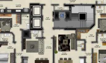 Imagem 3: Apartamento 3 dormitórios para Venda em Porto Belo, Perequê, 3 dormitórios, 3 suítes, 4 ba