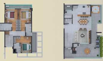 Imagem 7: COBERTURA com 3 dormitórios à venda por R$ 1.965.430,00 no bairro Alto da Rua XV - CURITIB