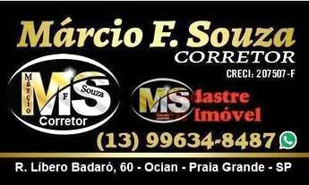 Imagem 2: Apartamento com 1 dormitório à venda, 43 m² por R$ 250.000,00 - Vila Guilhermina - Praia G