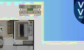 Imagem 2: MV- APARTAMENTO VIVA VIDA RIO AMAZONAS