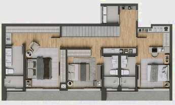 Imagem 6: APARTAMENTO com 3 dormitórios à venda por R$ 1.630.857,00 no bairro Juvevê - CURITIBA / PR