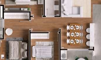 Imagem 5: APARTAMENTO com 3 dormitórios à venda por R$ 866.472,56 no bairro Boa Vista - CURITIBA / P