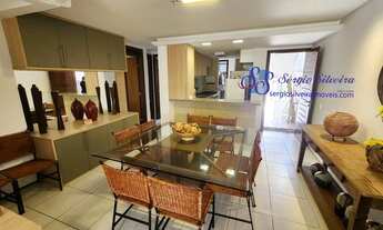 Imagem 2: Apartamento térreo, nascente e mobiliado com vista mar no Porto das Dunas