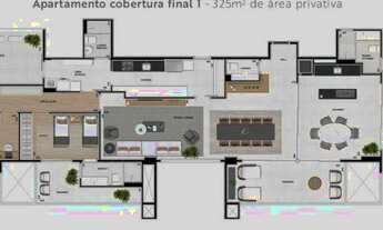 Imagem 6: APARTAMENTO com 3 dormitórios à venda com 265.83m² por R$ 2.014.950,99 no bairro Água Verd