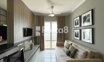 Imagem 3: Apartamento De 1 Dormitório Mobiliado No Spazio Blu Para Locação - Próximo Ao Plaza Shoppi