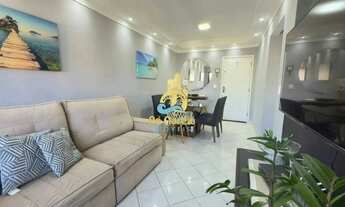 Imagem 2: Apartamento mobiliado de 1 quarto com vaga no Tupi, Praia Grande 56m²