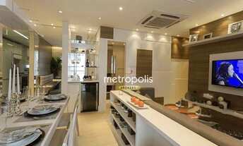 Imagem 3: Apartamento com 3 dormitórios à venda, 57 m² por R$ 450.000,00 - Vila Valparaíso - Santo A