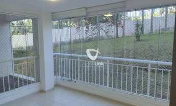 Imagem 3: Apartamento com 3 dormitórios para alugar, 132 m² por R$ 9.284,18/mês - Alphaville - Santa