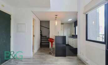 Imagem 3: Apartamento Duplex com 1 dormitório à venda, 48 m² por R$ 685.000,00 - Pinheiros - São Pau