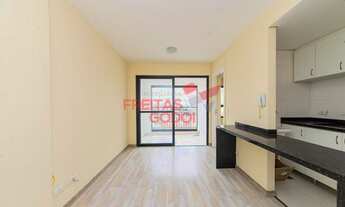 Imagem 2: Apartamento com 1 dormitório para alugar, 34 m² por R$ 2.297,11/mês - Centro - Curitiba/PR