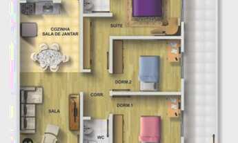 Imagem 7: Térrea para venda com 100 metros quadrados com 3 quartos em Parque das Laranjeiras - Itati