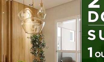 Imagem: 2 e 3 dormitórios entregue com piso laminado