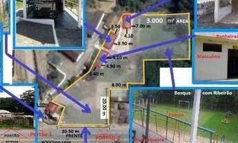 Imagem 3: Terreno para alugar, 3000 m² por R$ 3.300,00/mês - Bandeira Branca - Jacareí/SP