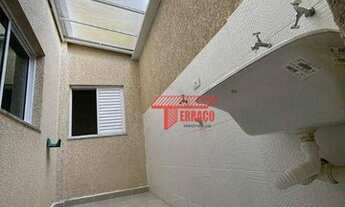 Imagem 4: Apartamento com 2 dormitórios para alugar, 47 m² por R$ 1.353,00/mês - Vila Helena - Santo