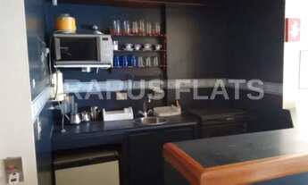 Imagem 2: Flat para locação no Brooklin - Edifício Park Way - Cód. HBK05112