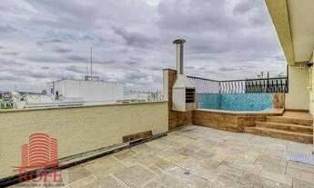 Imagem 4: Cobertura de 3 quartos, 3 suites, 4 vagas de garagem, Moema Pássaros, 180m2, com piscina