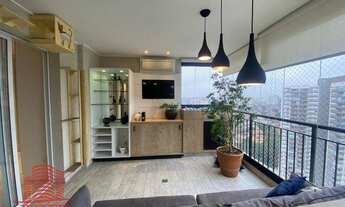 Imagem 3: Apartamento à VENDA 90m², Vila Mascote, 02 Quartos, 01 Suíte, Mobiliado, Varanda Gourmet