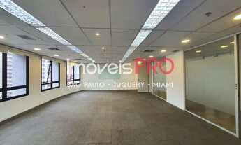 Imagem 3: Laje comercial disponível para locação: 374m² na Vila Olímpia com layout pronto pra uso!