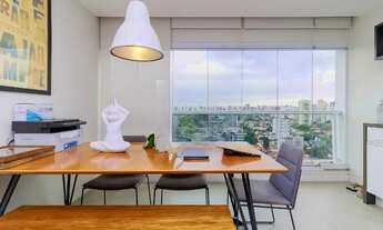 Imagem 5: Apartamento com 1 dormitório para alugar, 67 m² por R$ 7.248,00/mês - Brooklin Paulista