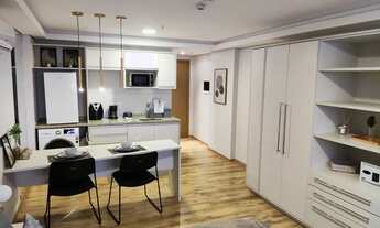 Imagem 5: Flat Suíte Confortável com Cama Queen e Cozinha Americana