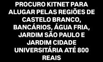 Imagem: Procurando kitnet