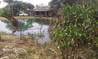 Imagem: Excelente chácara com casa e um lago a