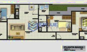 Imagem 2: Casa com 3 dormitórios à venda, 86 m² por R$ 275.000.00 - Mondubim - Fortaleza/CE