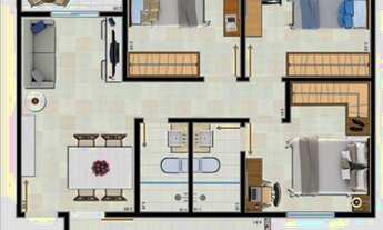 Imagem 3: Apartamento c/ Planejados 3 quartos com suíte - Jardim Pendotiba Clube
