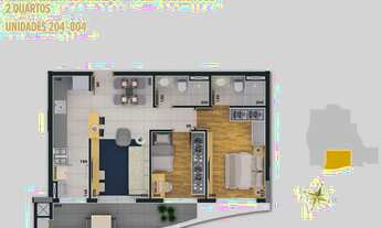 Imagem 5: APARTAMENTO com 3 dormitórios à venda por R$ 1.162.263,10 no bairro São Francisco - CURITI