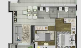 Imagem 5: APARTAMENTO com 2 dormitórios à venda por R$ 715.000,00 no bairro Alto da Glória - CURITIB