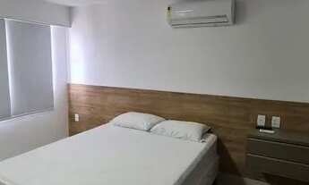 Imagem 7: Apartamento andar alto, studio, 25m2, mobiliado, no Beach Class Santa Maria