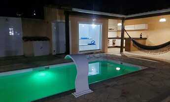 Imagem 2: CASA NO CONDOMÍNIO CHACARA DA ALDEIA A VENDA, POSSUI SAUNA, PISCINA E ÁREA GOURMET!