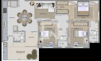 Imagem 2: Apartamento à Venda - Cidade Nova, 3 Quartos, 93 m2