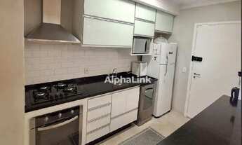 Imagem 6: Apartamento com 2 dormitórios para alugar, 79 m² por R$ 9.340,97/mês - Alphaville - Baruer