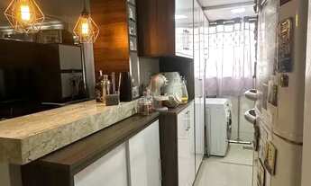 Imagem 6: APTO- 2 quartos, 1 vaga, 45m², armários, Reformado, porcelanato-Santa Luzia