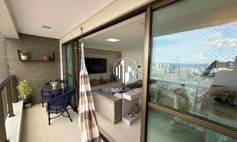 Imagem 3: Amplo apartamento projetado com 03 quartos + DCE no Brisamar