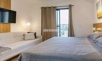 Imagem 4: Studio mobiliado, com varanda e andar alto, ao lado do metrô Alto da Boa Vista