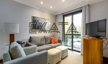 Imagem 3: Projeto assinado por Ruy Ohtake. 01 dormitório, cozinha completa, apartamento totalmente m