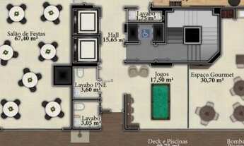 Imagem 2: Apartamento 3 dormitórios para Venda em Porto Belo, Perequê, 3 dormitórios, 3 suítes, 4 ba