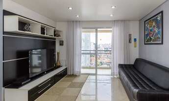 Imagem 6: Apartamento com 3 dormitórios, sendo 1 suíte. Sala com 2 ambientes e cozinha integrada ao